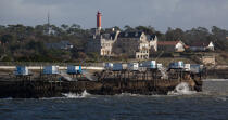 Saint Palais sur mer © Philip Plisson / Plisson La Trinité / AA29542 - Photo Galleries - Lighthouse [17]